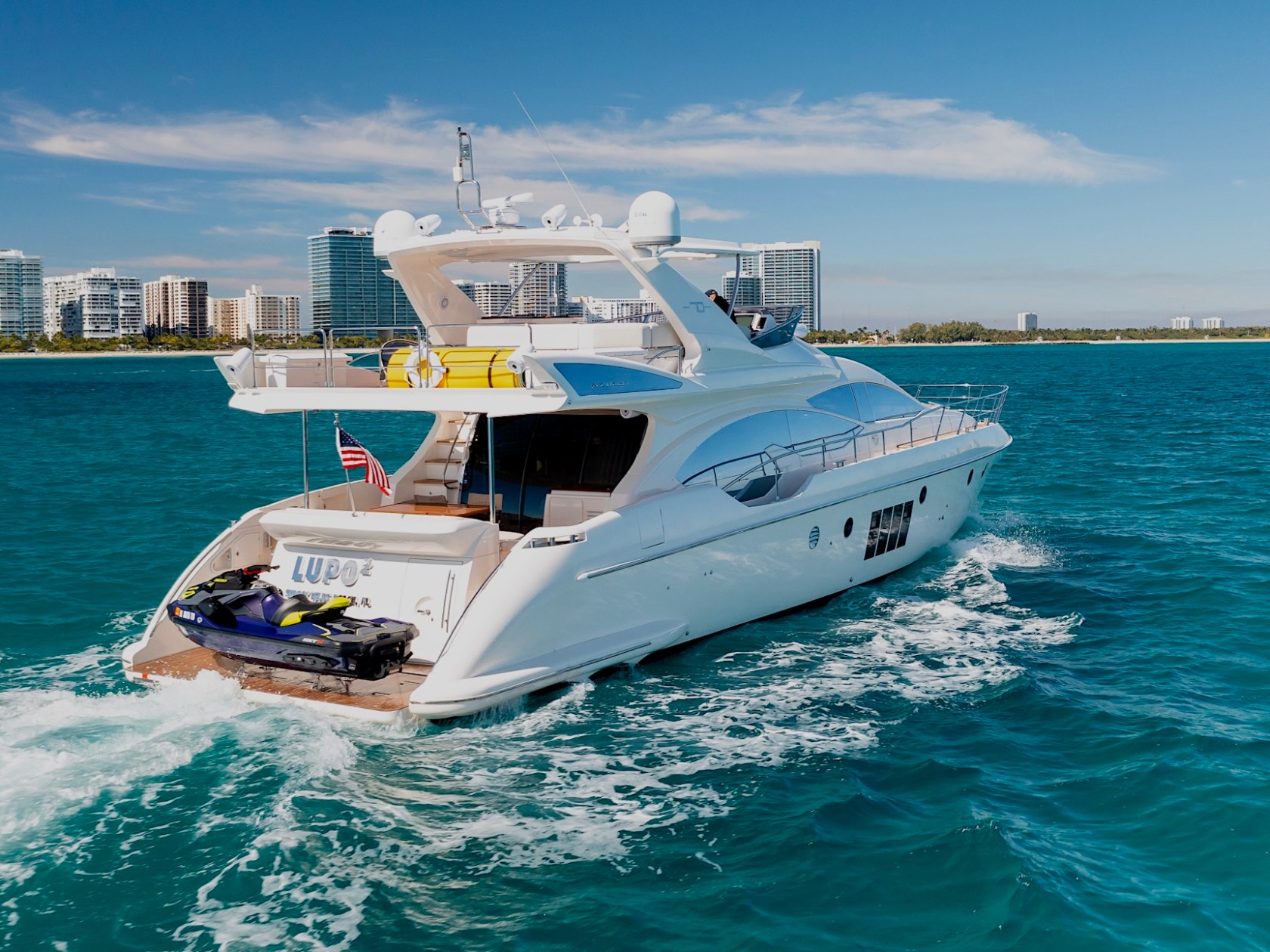 70' Azimut - Yacht Rental in Sunny Isles, Florida