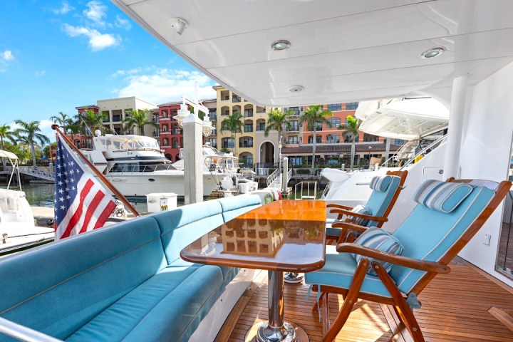 64' Hatteras - Yacht Rental in Marco Island, Florida