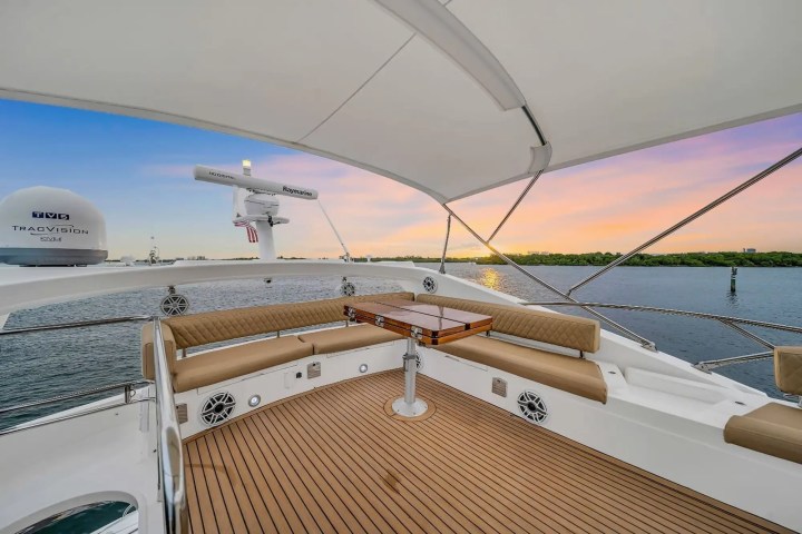 70′ Sunseeker water-toy deck Miami – image 07