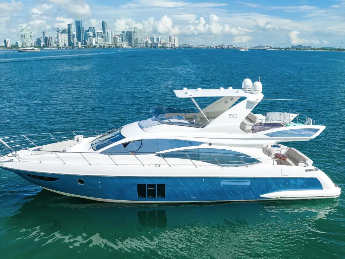 62' Azimut - Yacht Rental in Miami Beach, Florida