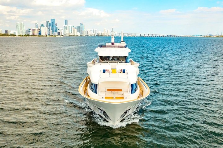 95' Custom Line - Yacht Rental in Miami, Florida