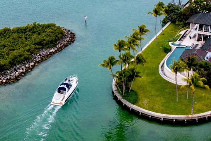 50′ Cranchi interior detail finishes Key Biscayne