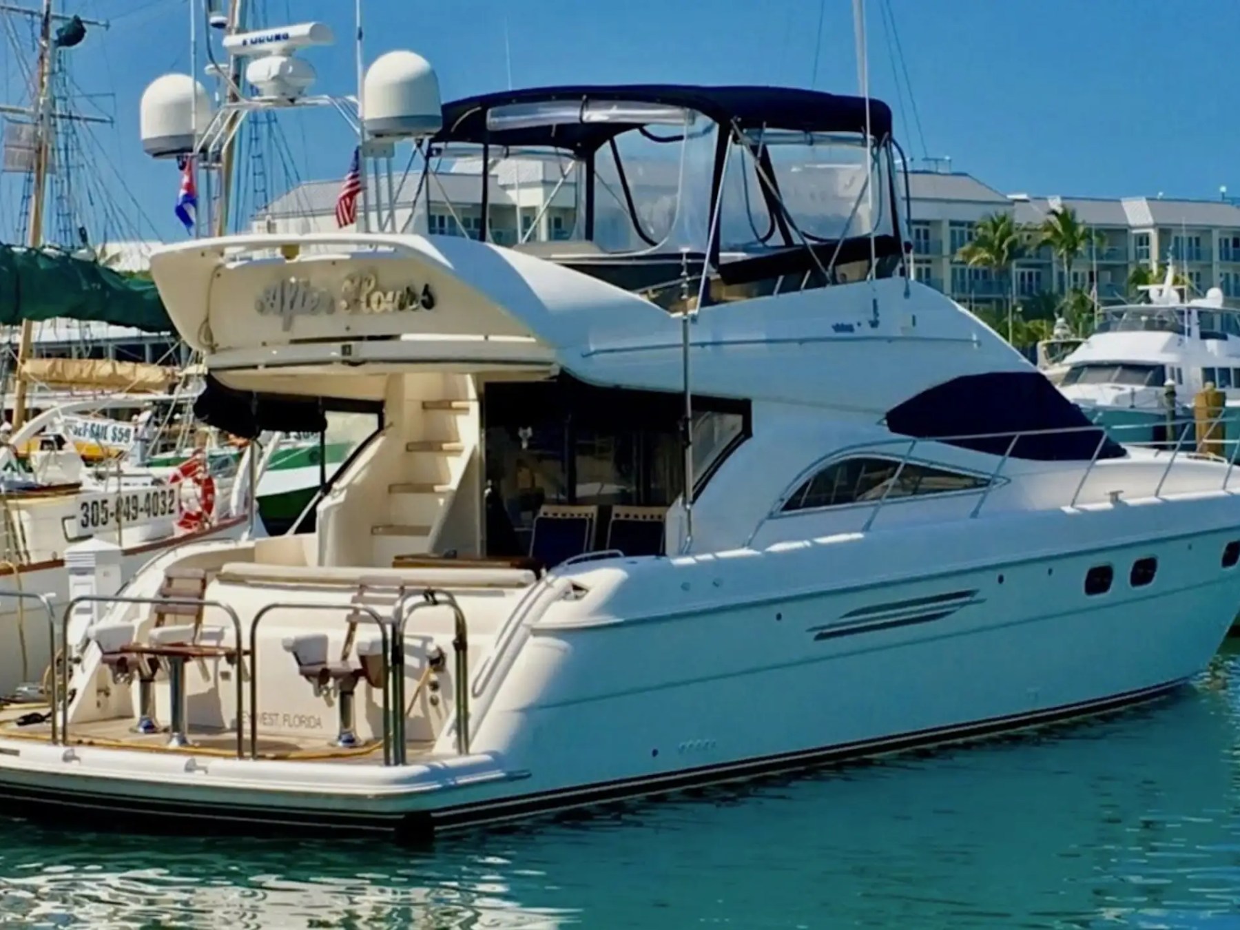 60' Viking - Yacht Rental in Key West, Florida