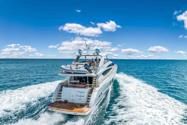 88' Princess - Yacht Rental in Miami Beach, Florida