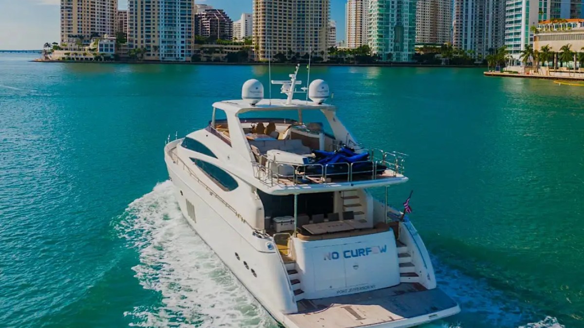 85' Princess - Yacht Rental in Stuart, Florida