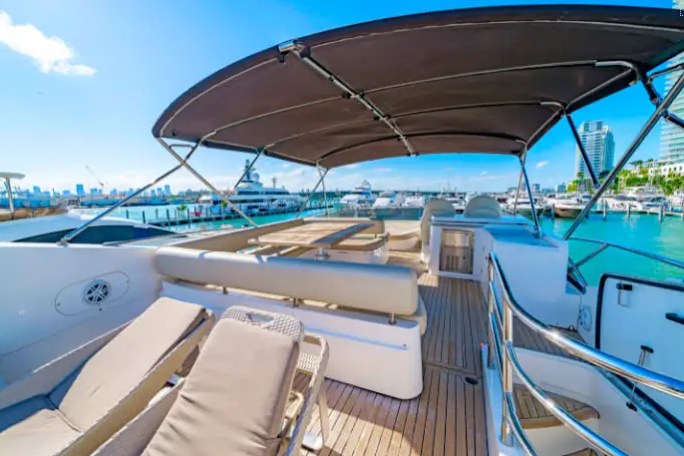 75' SunSeeker - Yacht Rental in Miami Beach, Florida
