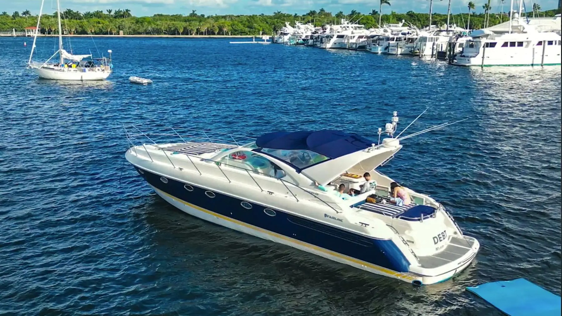 50' Fairline - Yacht Rental in Fort Lauderdale, Florida