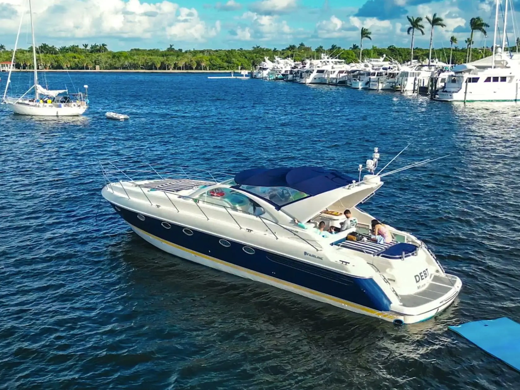 50' Fairline - Yacht Rental in Fort Lauderdale, Florida
