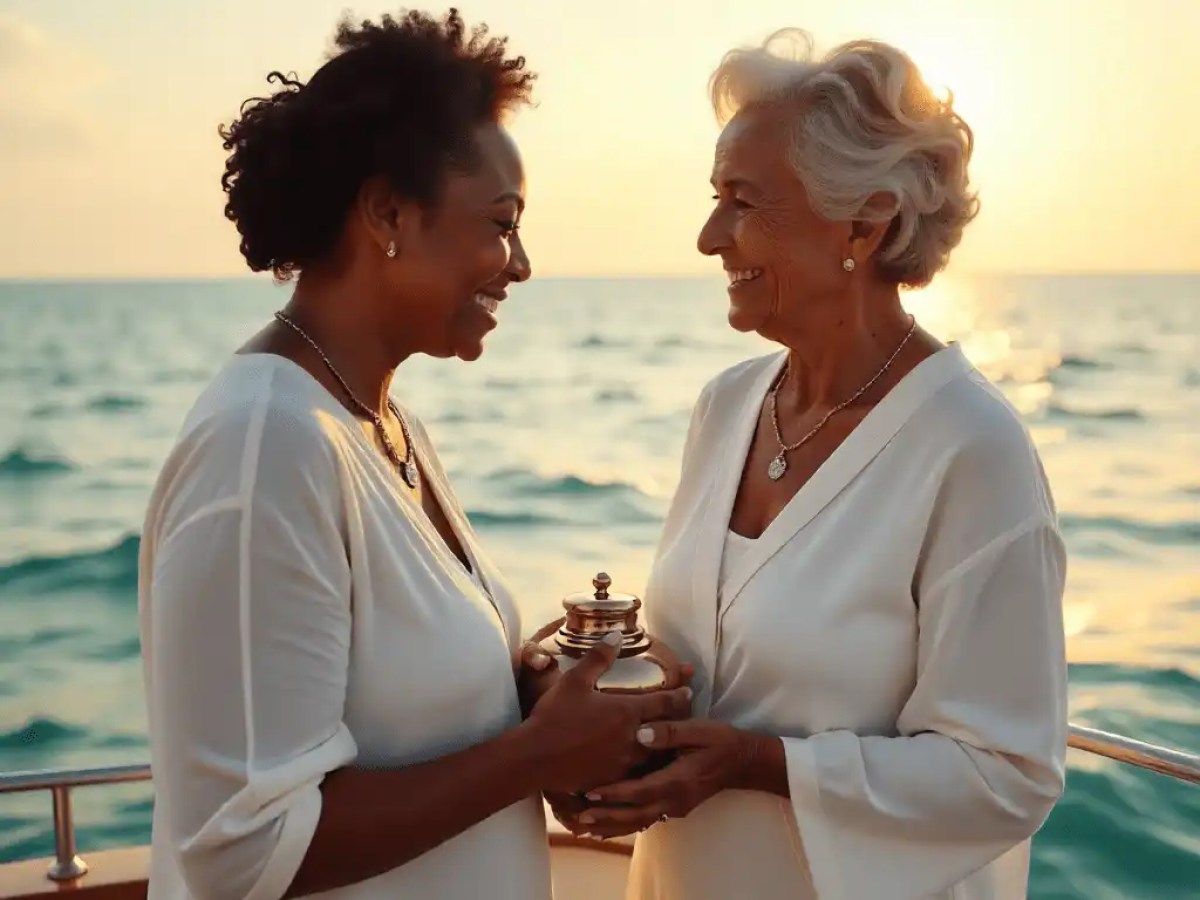 Spreading of Ashes - Charters of Boats & Yachts in Florida & The Bahamas