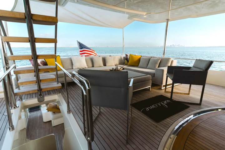 95' Custom Line - Yacht Rental in Miami, Florida