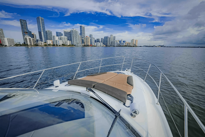 38′ Beneteau swim platform Key Biscayne