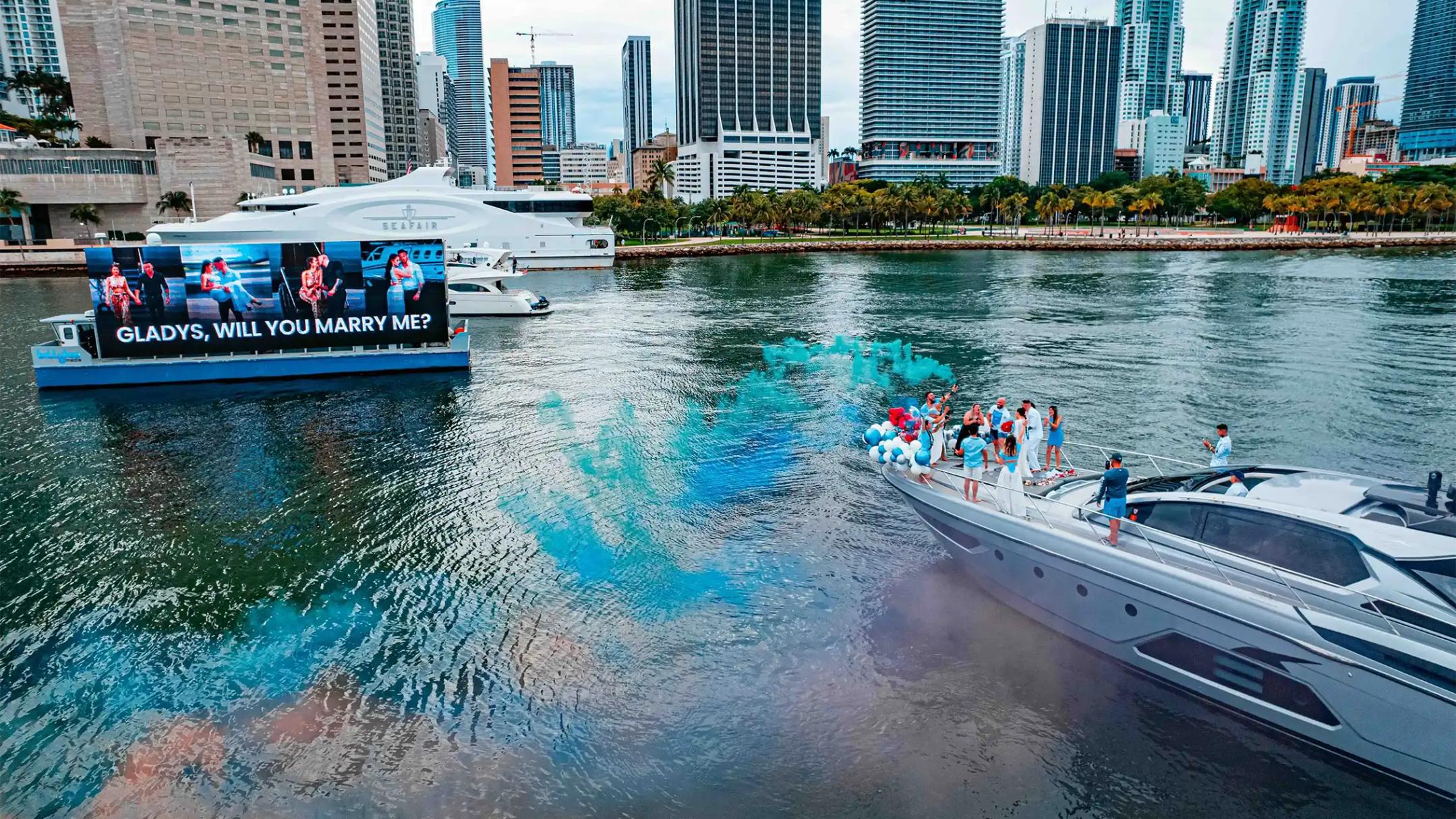 64′ Atlantis couples escape Miami