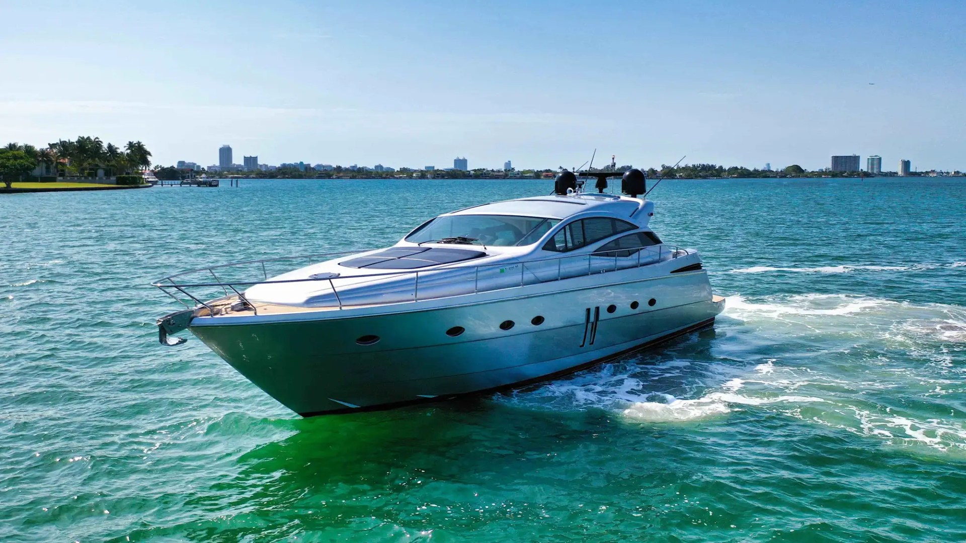 62' Pershing - Yacht Rental in North Bay Village, Florida