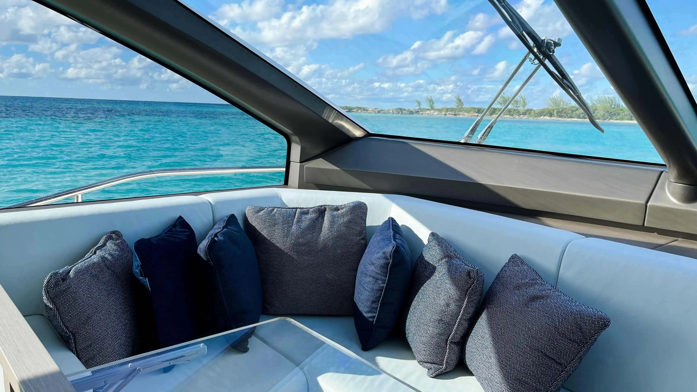 76′ Sunseeker sunset cruise Nassau