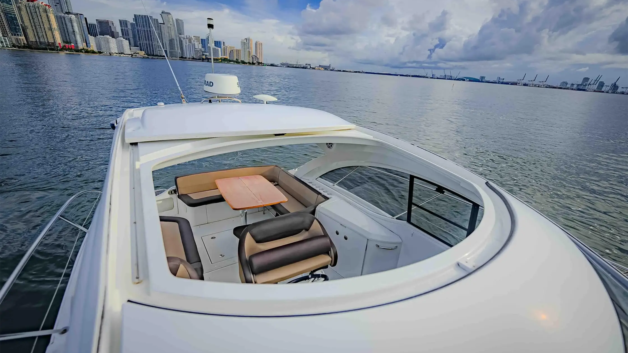 38′ Beneteau sunset cruise Key Biscayne