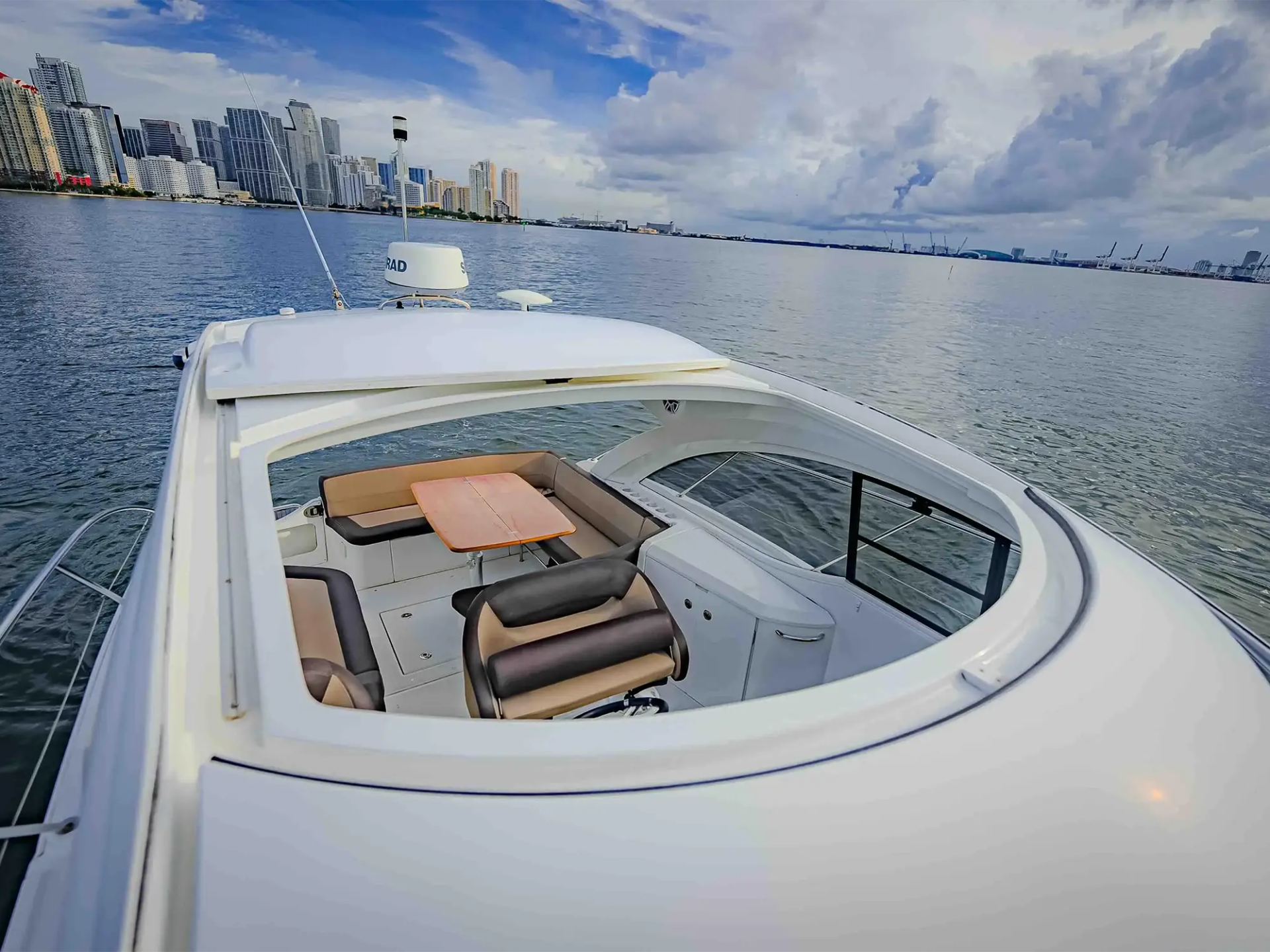 38′ Beneteau sunset cruise Key Biscayne