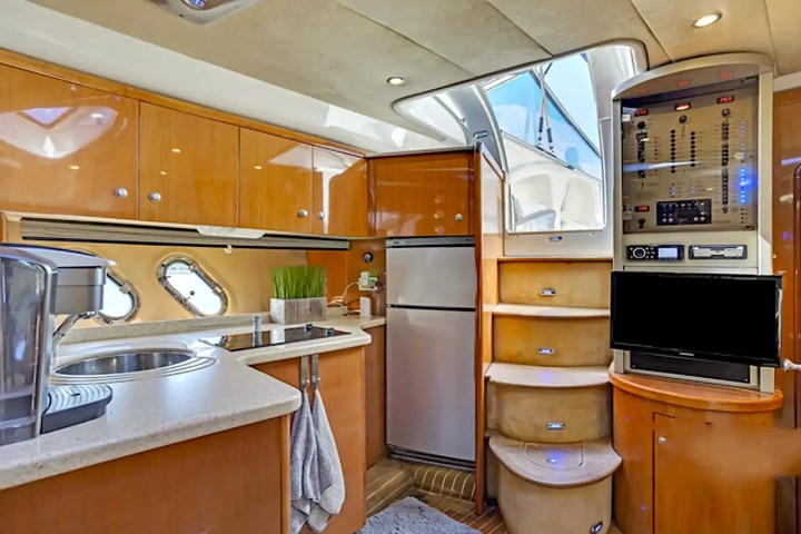 50′ Cranchi sunset cruise Key Biscayne