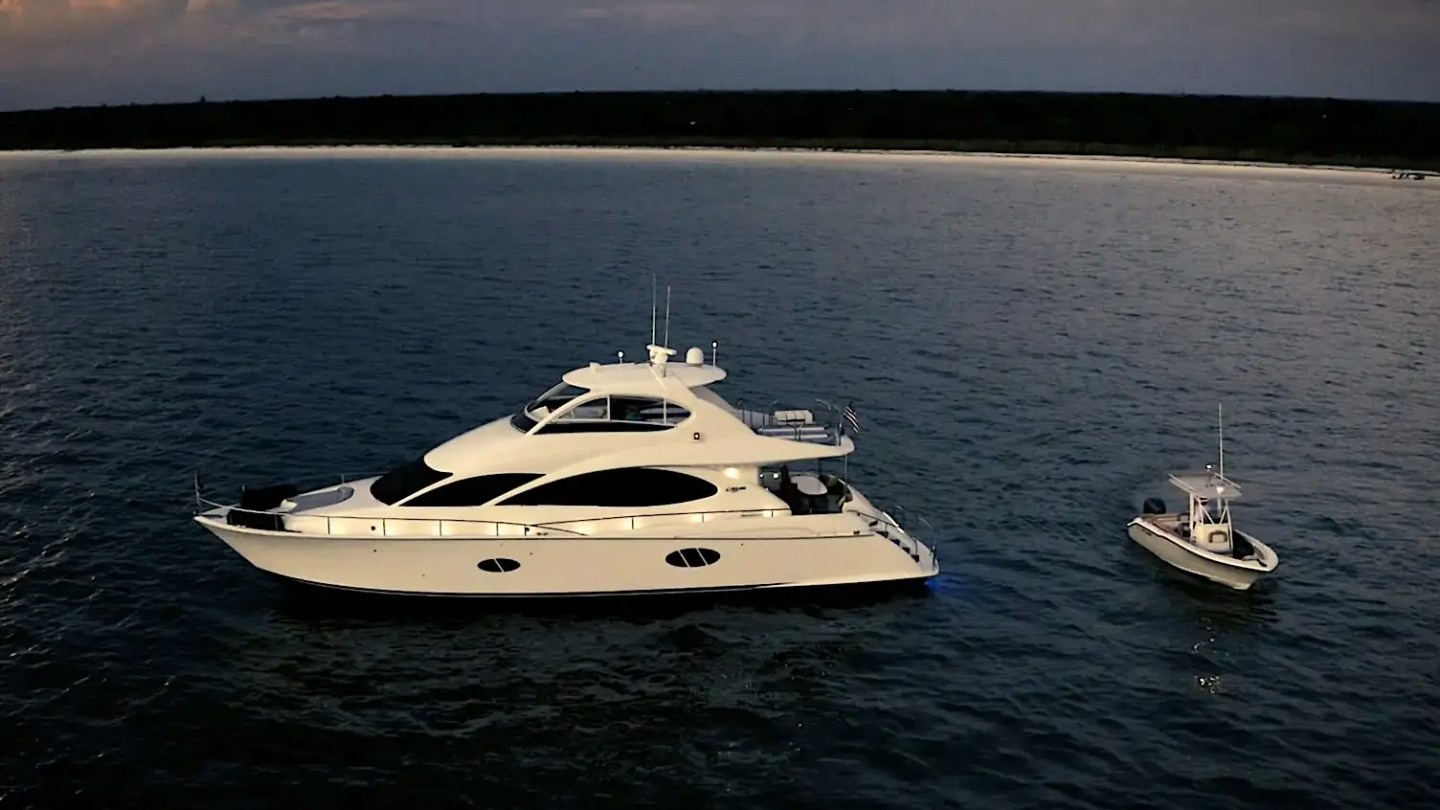 70' Lazzara - Yacht Rental in Marco Island, Florida1