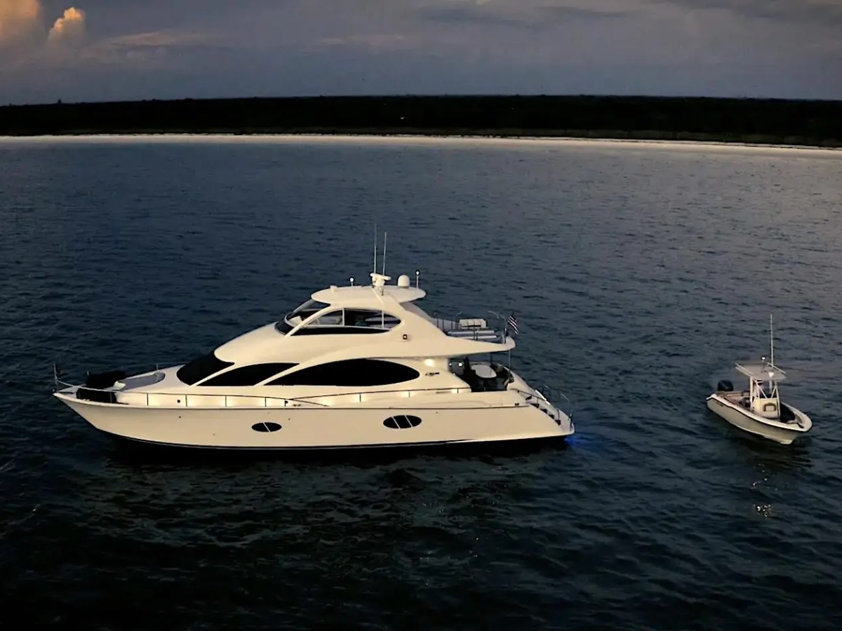 70' Lazzara - Yacht Rental in Marco Island, Florida1