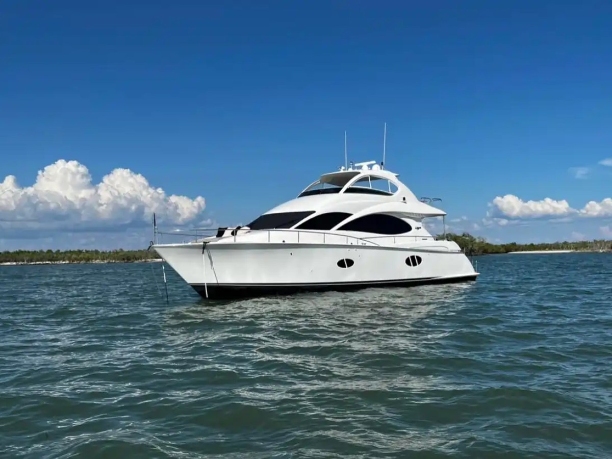 70' Lazzara - Yacht Rental in Marco Island, Florida1