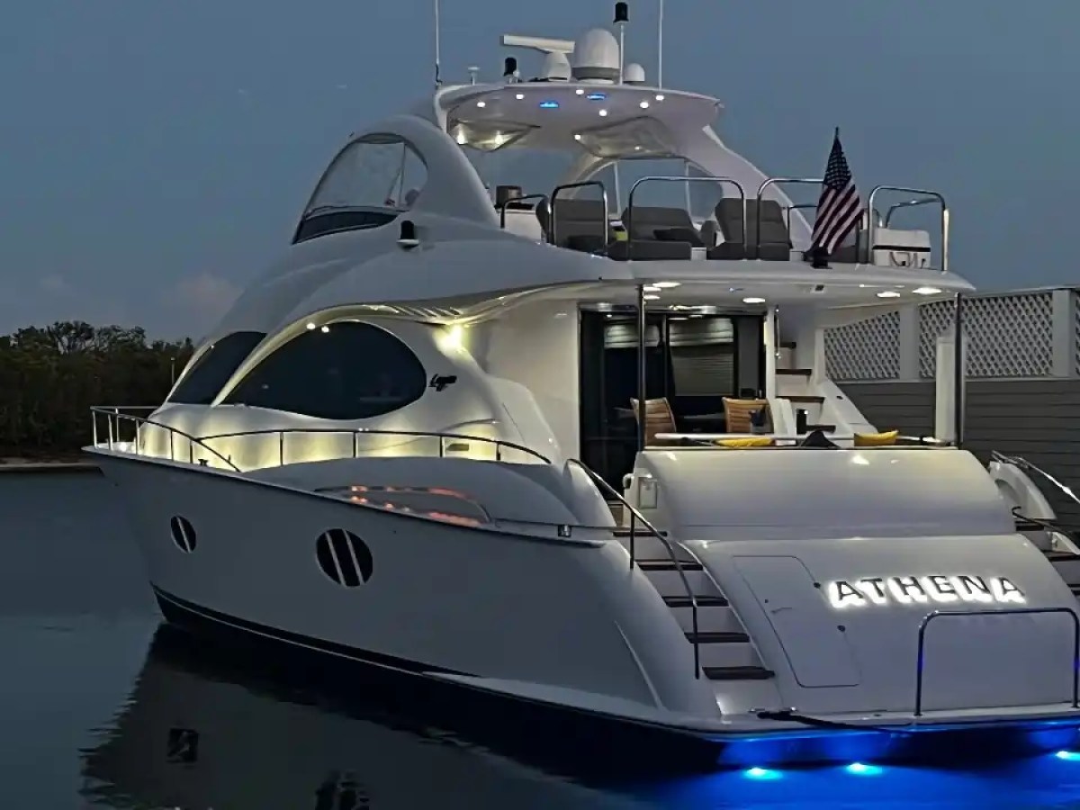 70' Lazzara - Yacht Rental in Marco Island, Florida1
