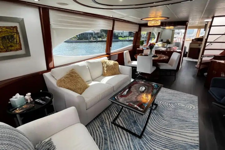 70' Lazzara - Yacht Rental in Marco Island, Florida1